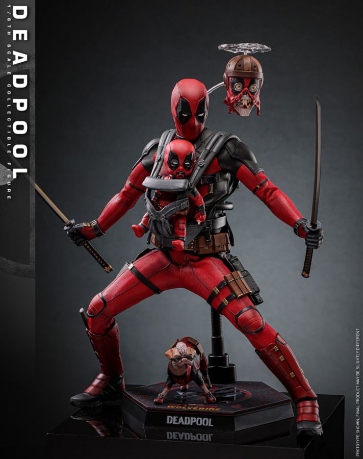 Deadpool & Wolverine - Deadpool 1:6 Scale Collectable Action Figure 