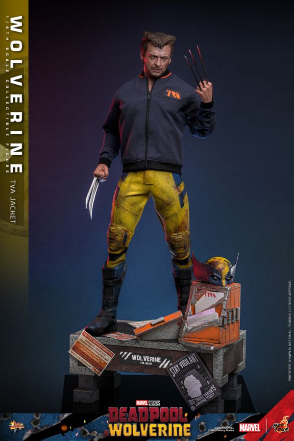 Deadpool & Wolverine - Wolverine (TVA Jacket) 1:6 Scale Collectable Action Figure