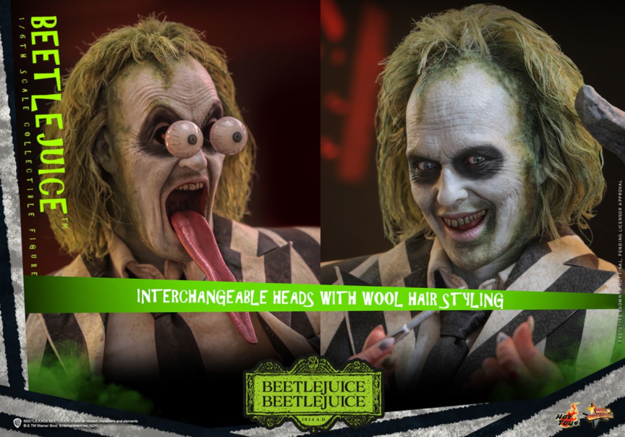 Beetlejuice 2 - Beetlejuice 1:6 Scale Collectable Action Figure