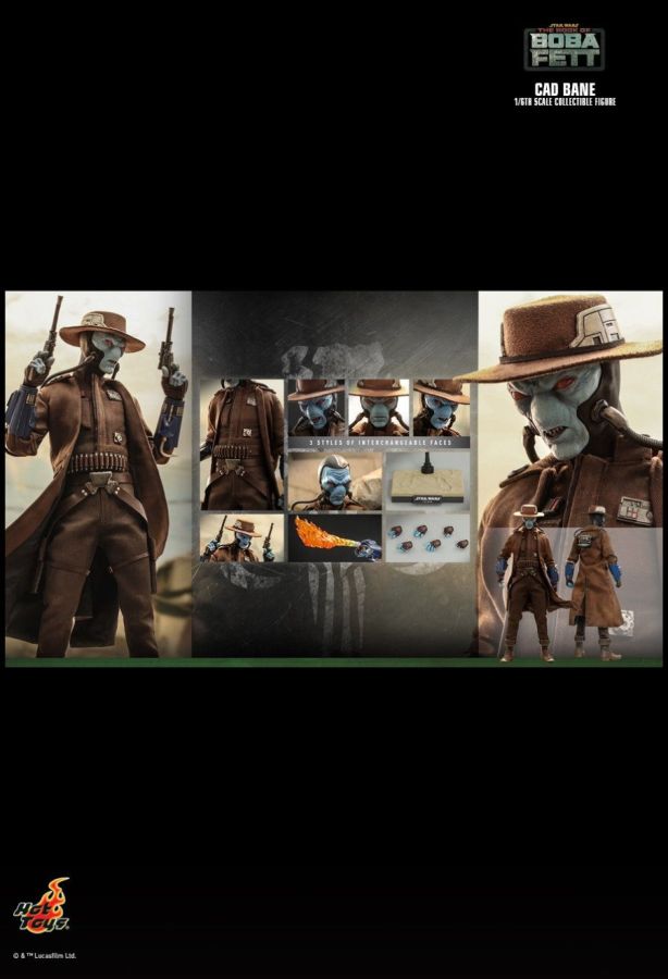 Star Wars: Book of Boba Fett - Cad Bane 1:6 Scale Collectable Action Figure