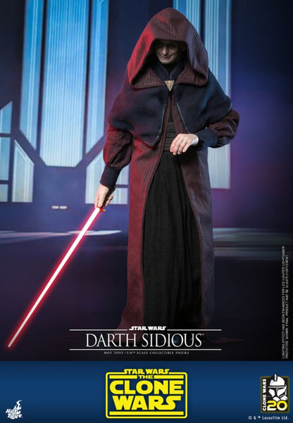 Star Wars: The Clone Wars - Darth Sidious 1:6 Scale Collectable Action Figure PREORDER