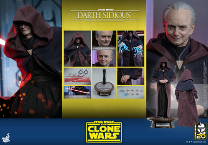 Star Wars: The Clone Wars - Darth Sidious 1:6 Scale Collectable Action Figure PREORDER