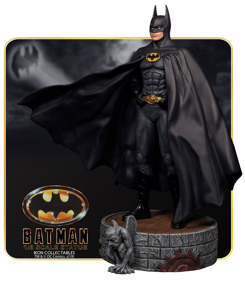 Batman (1989) - Michael Keaton Batman 1:6 Scale Statue