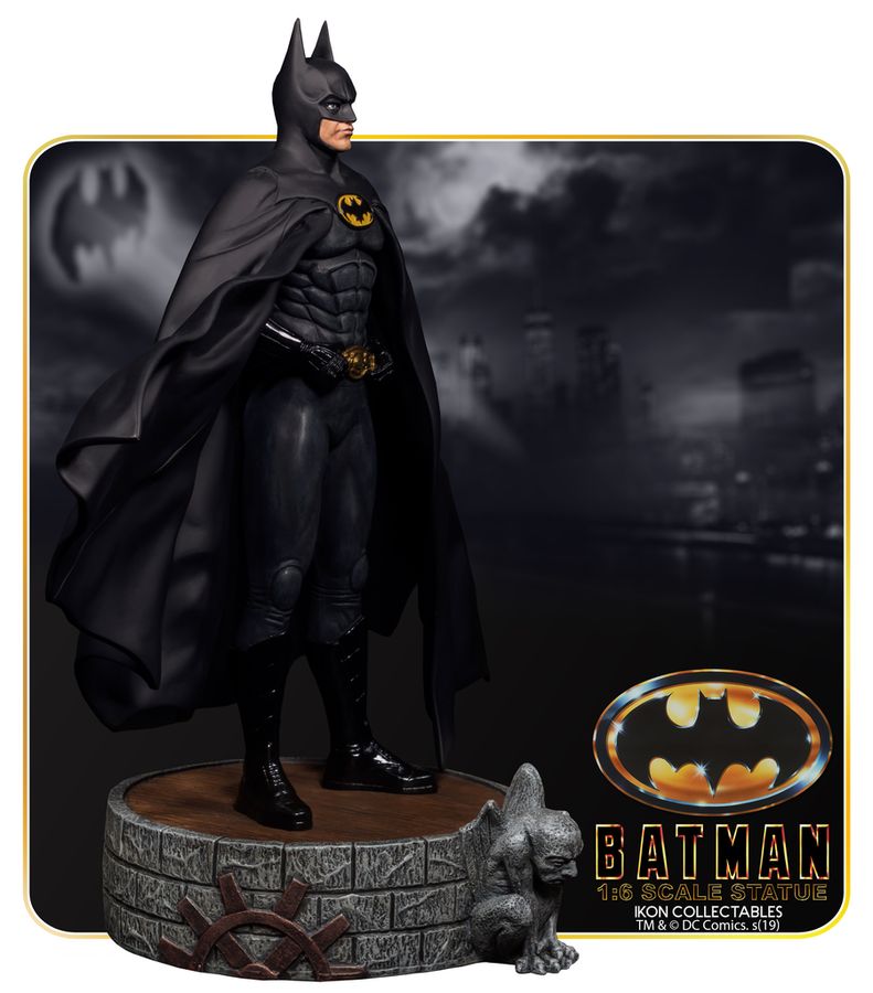 Batman (1989) - Michael Keaton Batman 1:6 Scale Statue