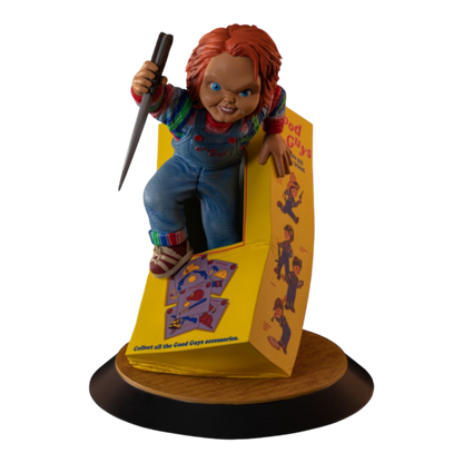 Child's Play - Chucky Breaking Free From Box PVC Statue