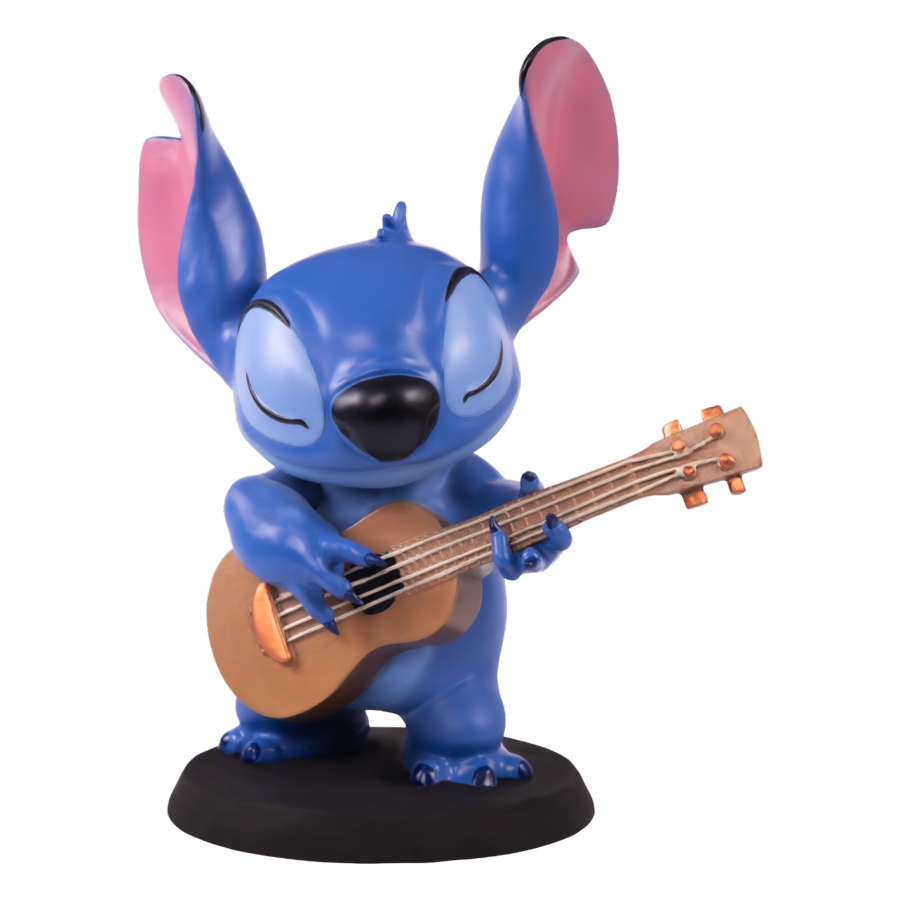 Lilo and Stitch - Stich with Guitar Resin Statue PREORDER