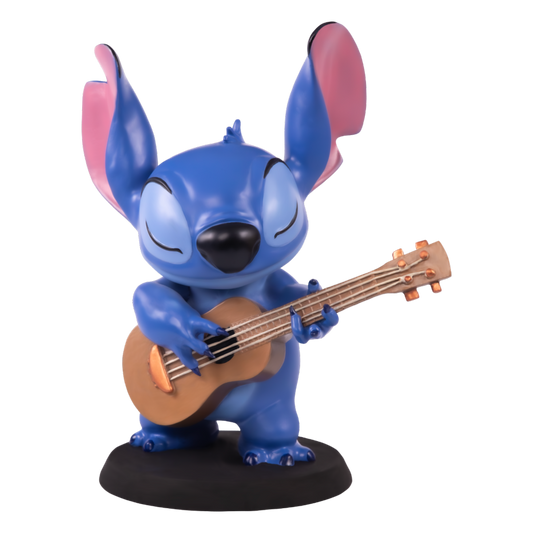 Lilo and Stitch - Stich with Guitar Resin Statue PREORDER