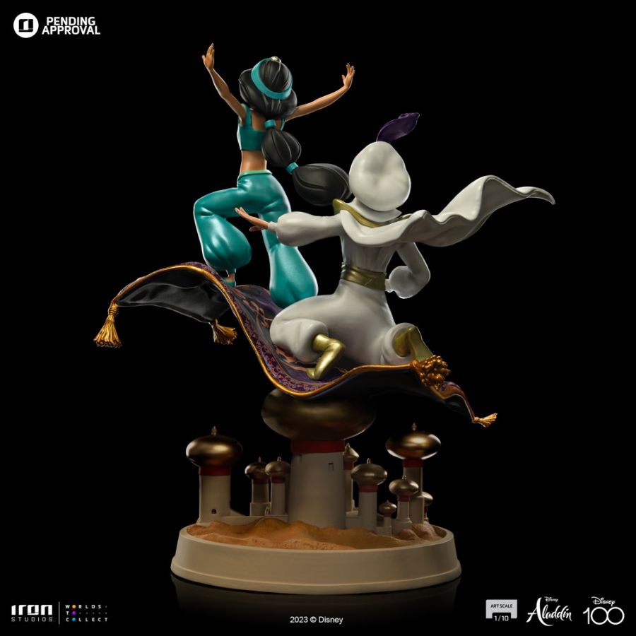 Disney - Aladdin & Jasmine 1:10 Statue PREORDER