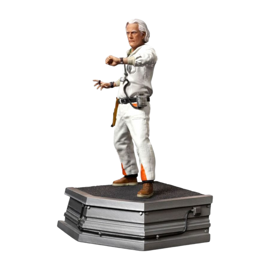 Back To The Future - Doc Brown 1:10 Statue [Version 2]