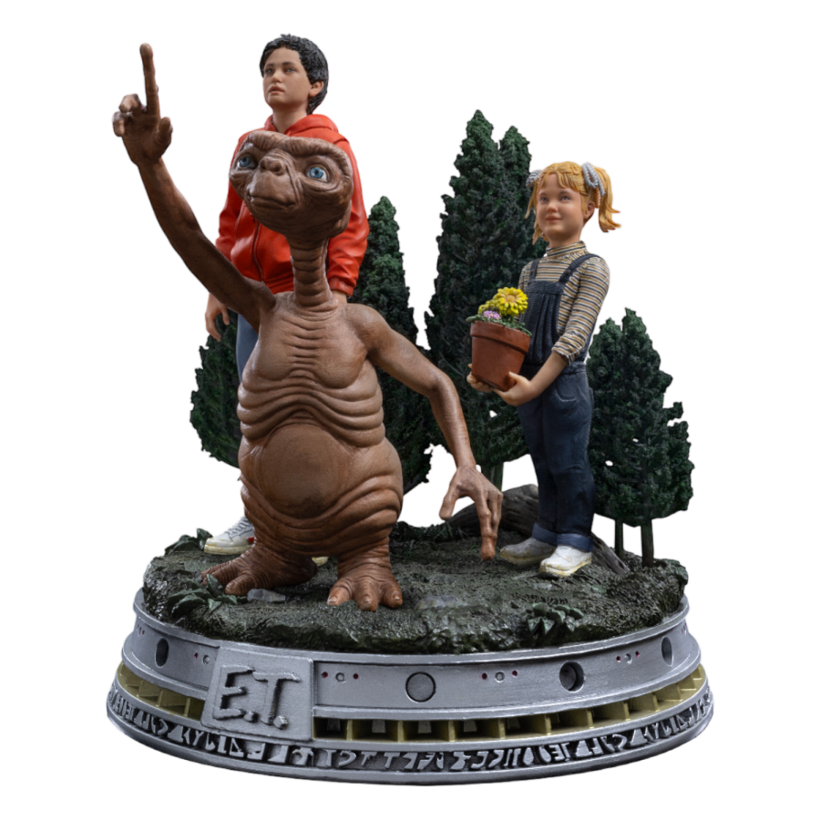 E.T. - Elliot & Gertie Deluxe 1:10 Scale Statue PREORDER