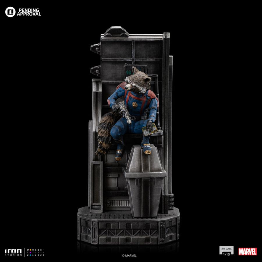 Guardians of the Galaxy: Vol. 3 - Rocket Raccoon 1:10 Statue