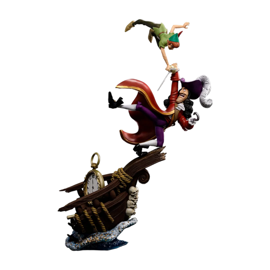 Disney - Peter Pan Vs Hook 1:10 Scale Statue PREORDER