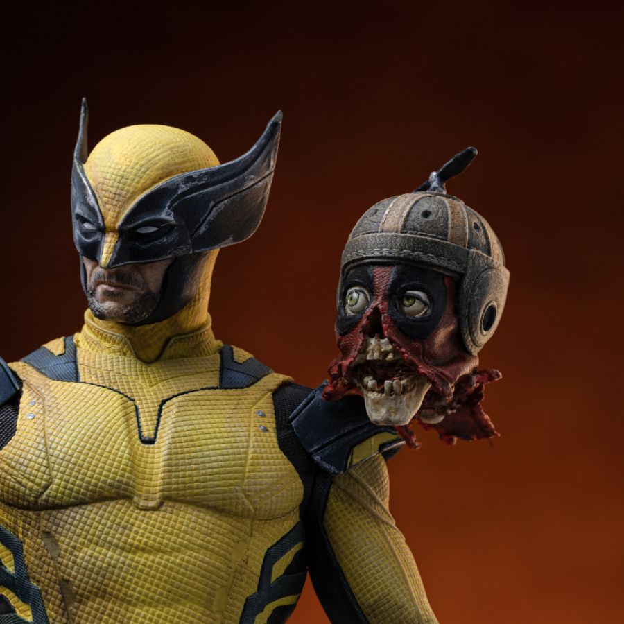 Deadpool & Wolverine - Wolverine & Headpool 1:10 Statue