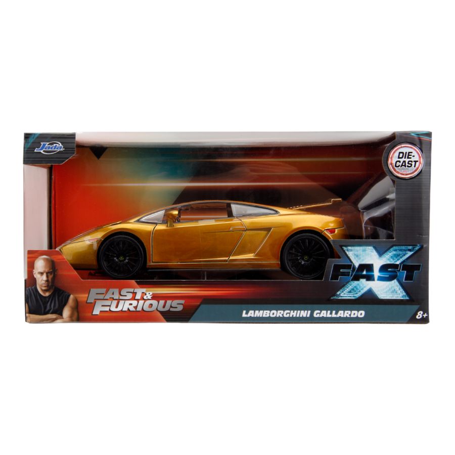 Fast & Furious 10 - Lamborghini Gallardo (Gold) 1:24 Scale