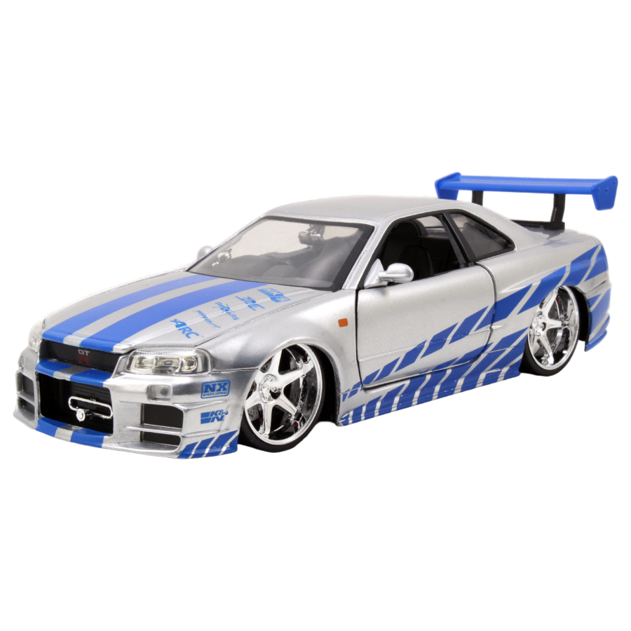 Fast and Furious - '02 Nissan Skyline GT-R 1:24 Scale Hollywood Ride