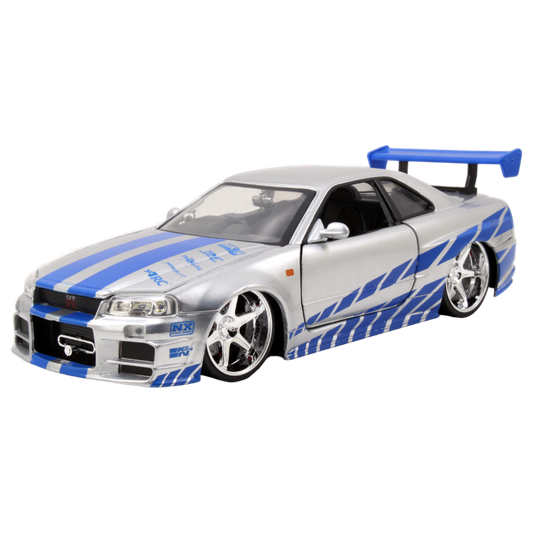 Fast and Furious - '02 Nissan Skyline GT-R 1:24 Scale Hollywood Ride