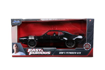 Fast and Furious 8 - Dom's '72 Plymouth GTX 1:24 Scale Hollywood Ride