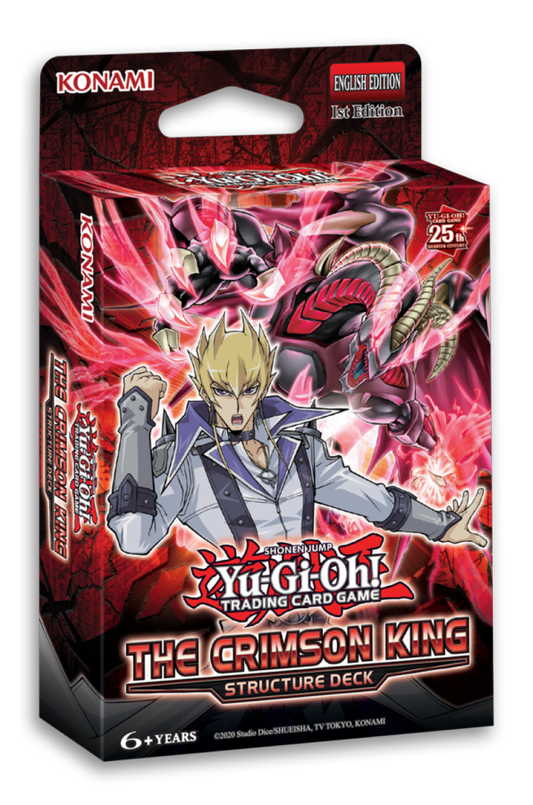 Yu-Gi-Oh - The Crimson King Structure Deck (Display of 8)