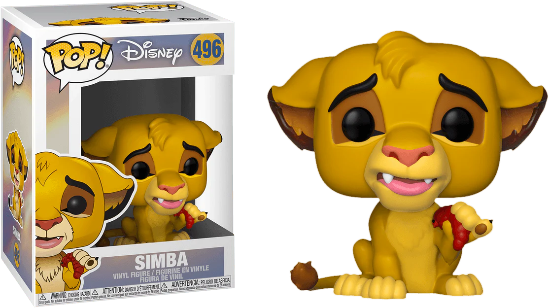 The Lion King (1994) - Simba with Bug Pop! Vinyl