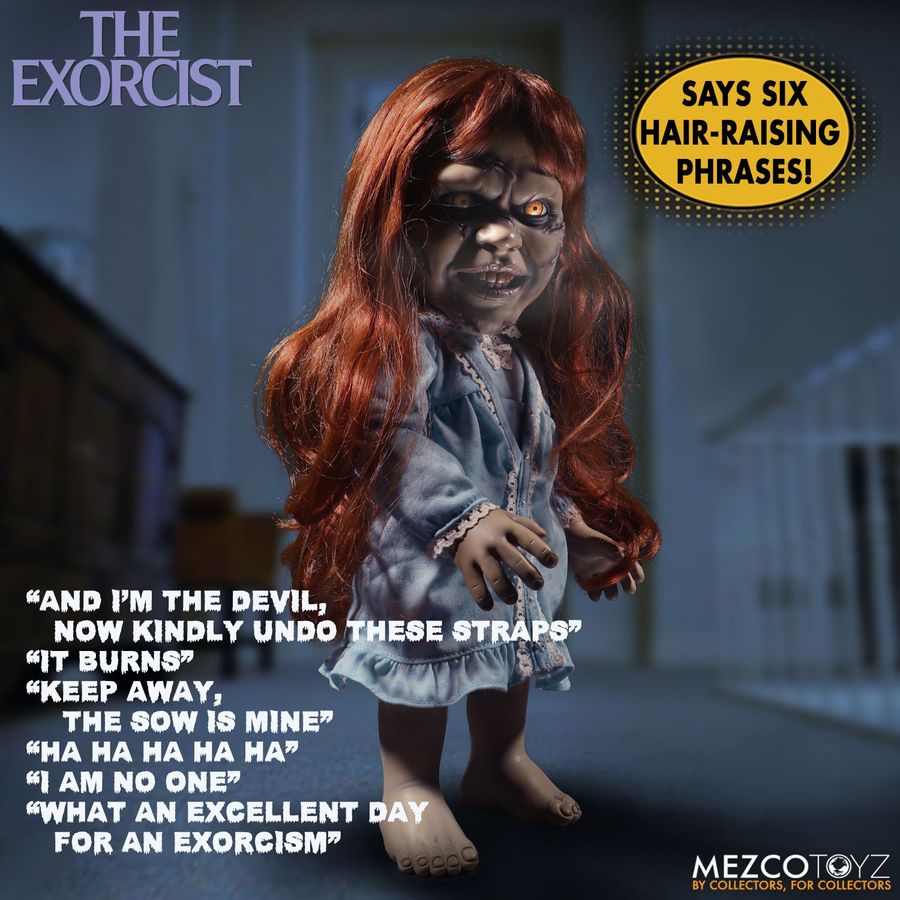 The Exorcist - Regan 15" Mezco Mega Scale Figure with Sound