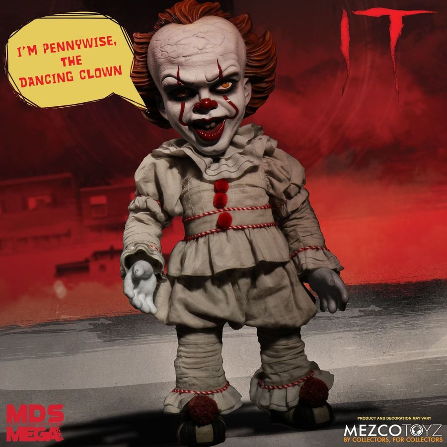 It (2017) - Pennywise 15" Mezco Talking Figure