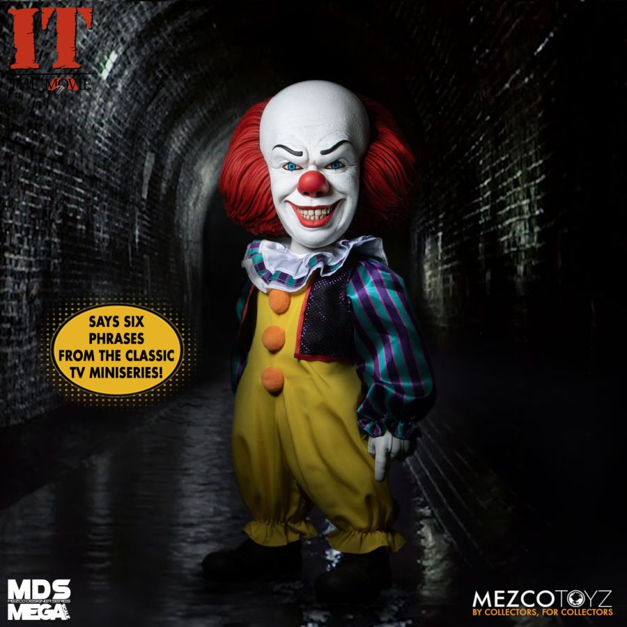 It (1990) - Pennywise 15" Mezco Talking Figure