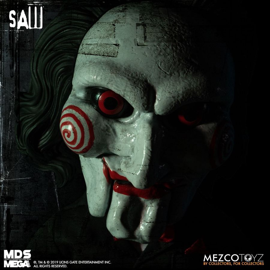 Saw - Billy 15" Mezco Mega Scale Figure With Sound PREORDER