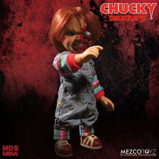 Child's Play 3 - Chucky Pizza Face 15" Talking Action Figure