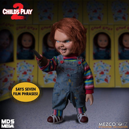 Child's Play 2 - Menacing Chucky 15" Mezco Mega Figure