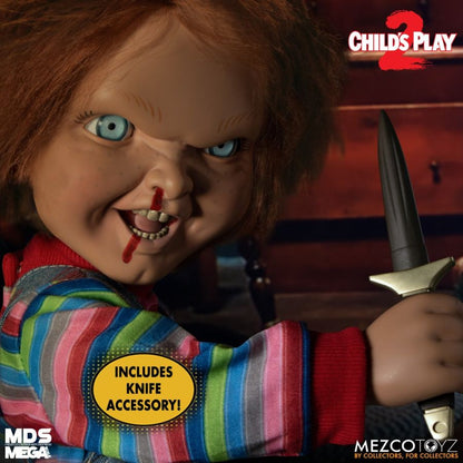 Child's Play 2 - Menacing Chucky 15" Mezco Mega Figure