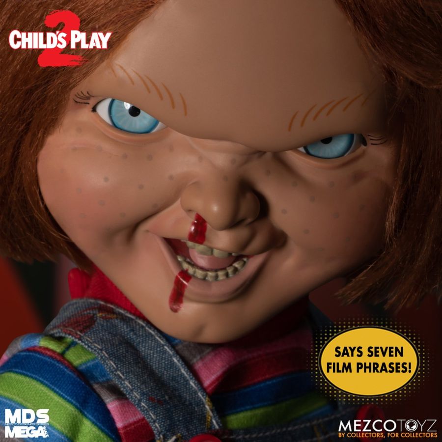 Child's Play 2 - Menacing Chucky 15" Mezco Mega Figure