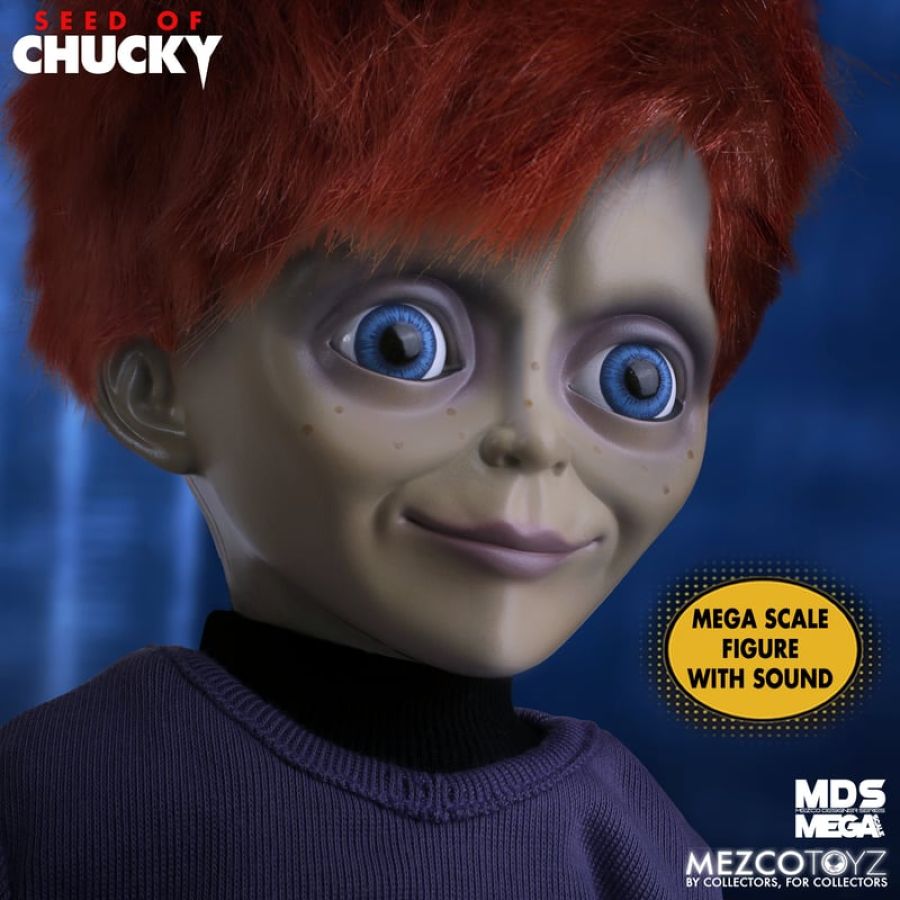 Child's Play 5: Seed of Chucky - Glen Mezco Mega Scale Action Figure with Sound PREORDER