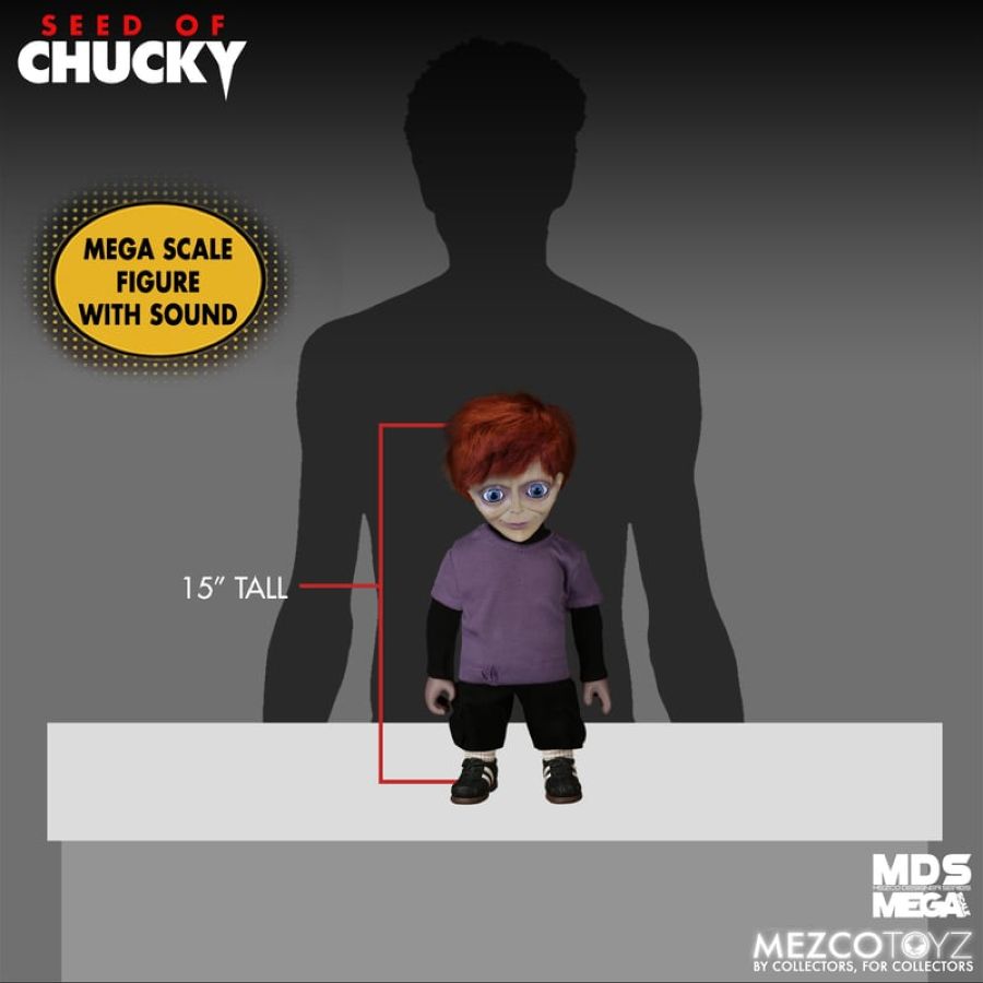 Child's Play 5: Seed of Chucky - Glen Mezco Mega Scale Action Figure with Sound PREORDER