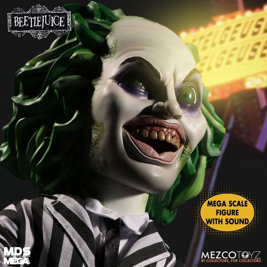 Beetlejuice - 15" Mezco Mega Scale Figure