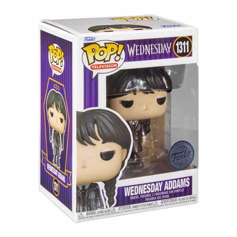 Wednesday (TV) - Wednesday Addams Metallic US Exclusive Pop! Vinyl [RS]