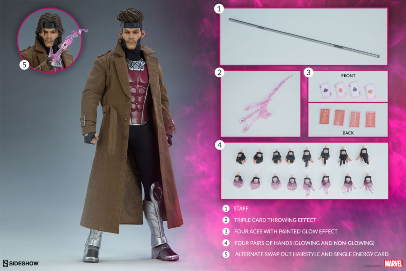 Marvel Comics - Gambit 12" Action Figure