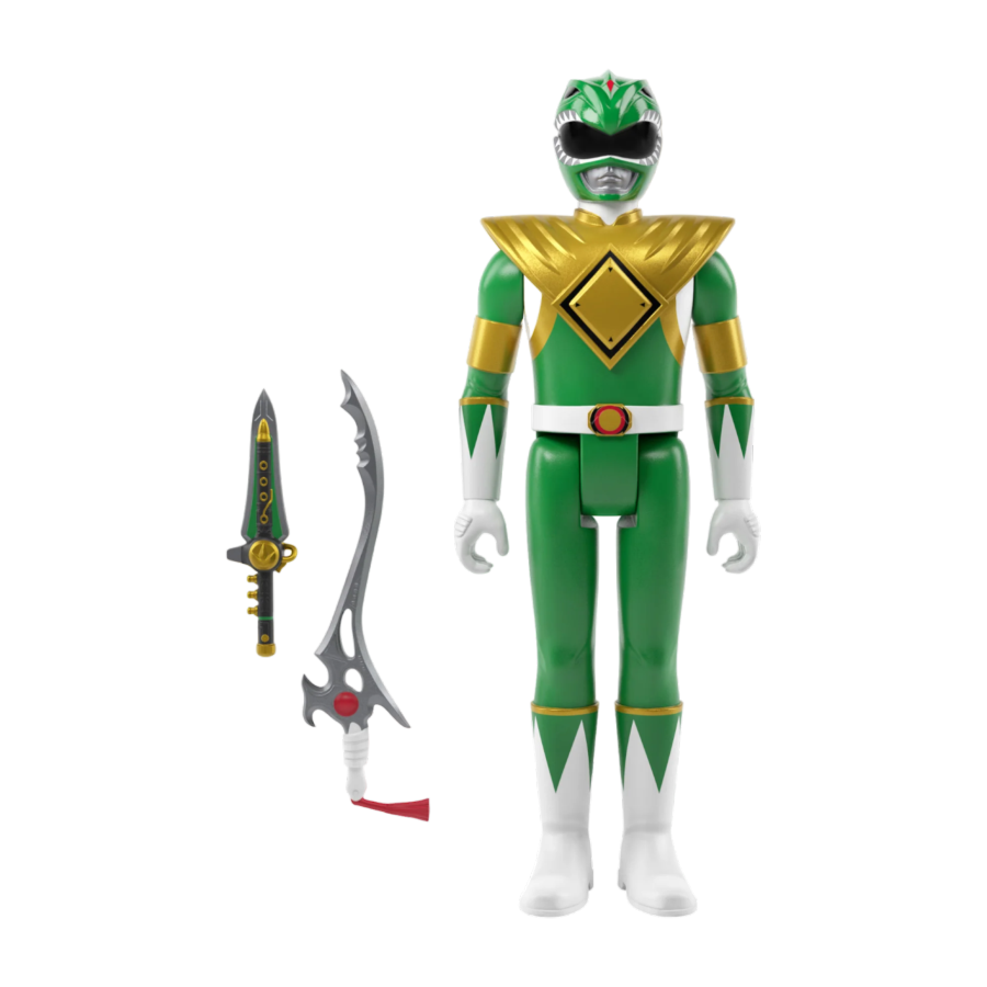 Power Rangers - Green Ranger ReAction 3.75" Action Figure