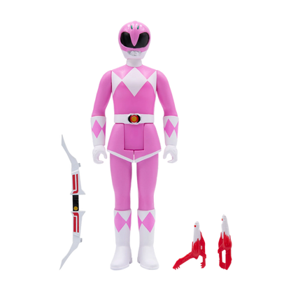 Power Rangers - Pink Ranger ReAction 3.75" Action Figure