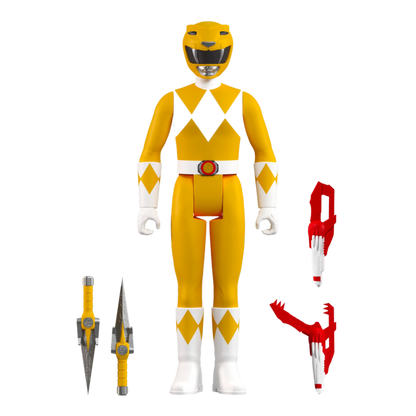 Power Rangers - Yellow Ranger ReAction 3.75" Action Figure