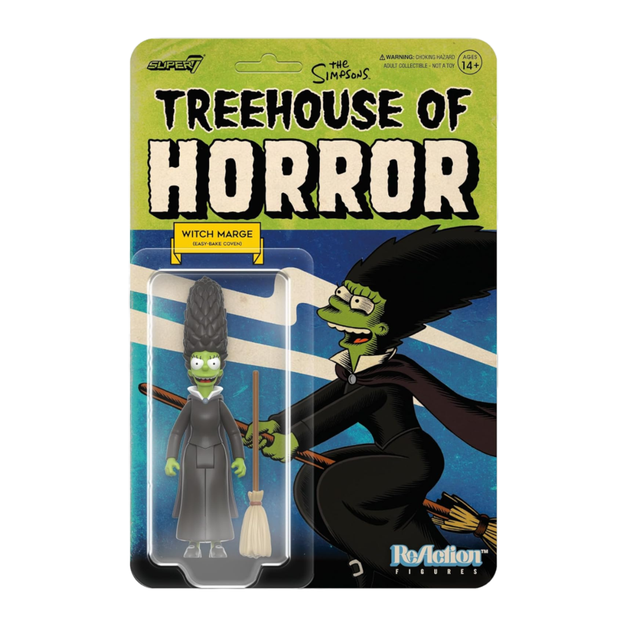 The Simpsons - Witch Marge (Tree House of Horror) Reaction 3.75" Figure