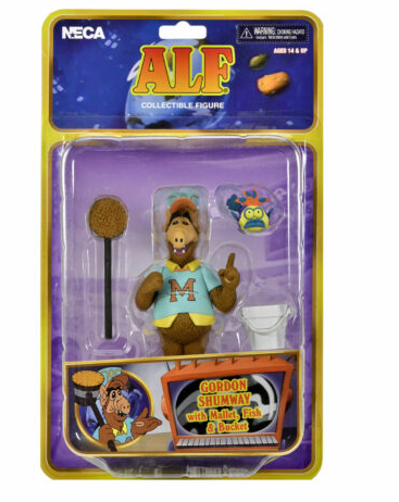 ALF TOONY CLASSIC BASEBALL 6″ ACTION FIGURE, NECA