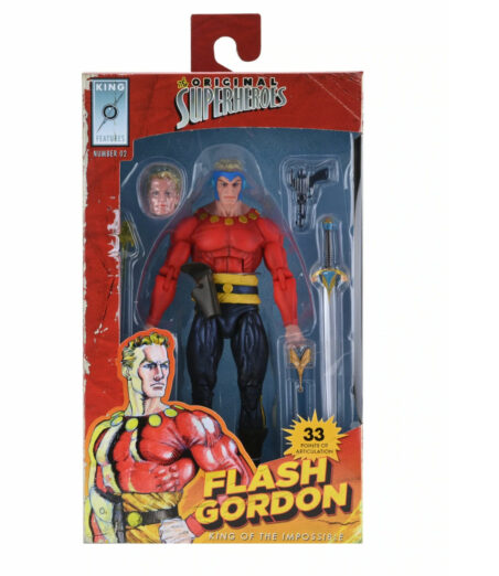 FLASH GORDON KING FEATURES 7″ SCALE ACTION FIGURE