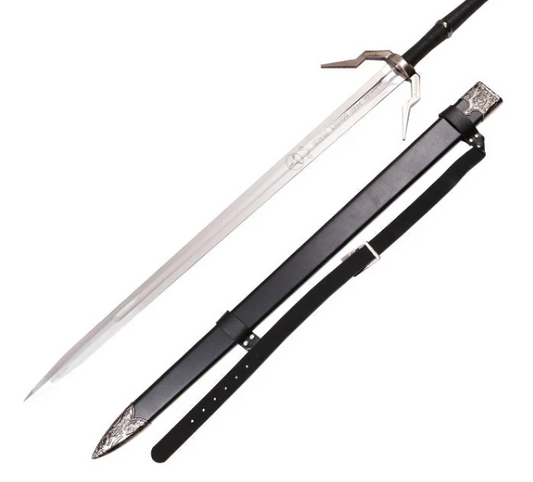 Video Game Weapon The Witcher Geralt of Rivia's Sword Silver Version