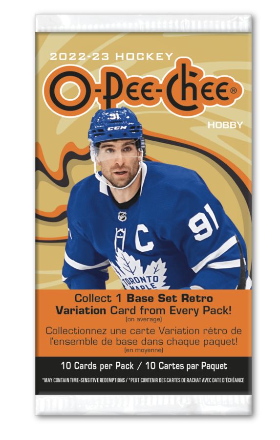 NHL - 2022/23 P-Pee-Chee Hockey Hobby 1 Pack - 10 Cards