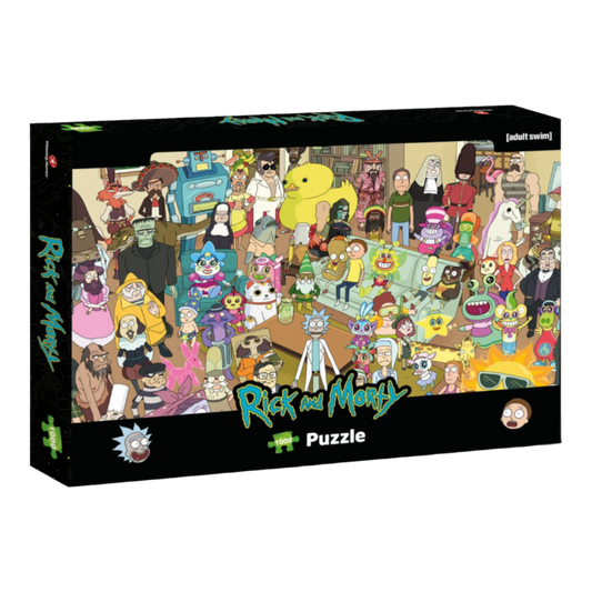 Rick and Morty - Total Rickall 1000 piece Jigsaw Puzzle