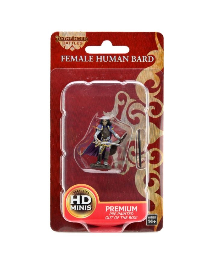 Pathfinder - Human Bard Female Premium Figure