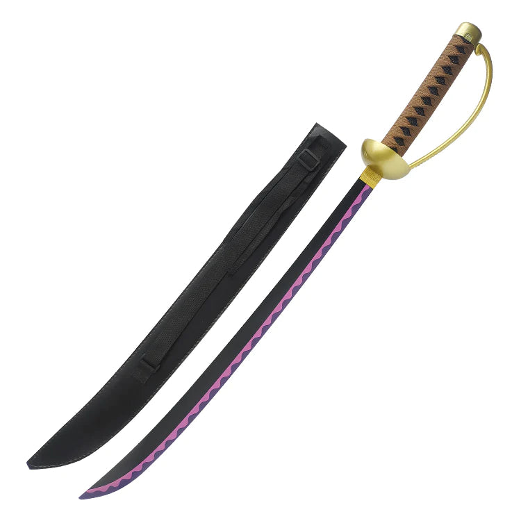 One Piece Gold Roger Display Katana Sword