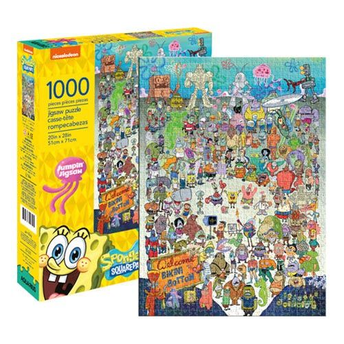 SpongeBob - Cast 1000pc Jigsaw