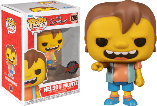 Simpsons - Nelson Muntz US Exclusive Pop! Vinyl [RS]