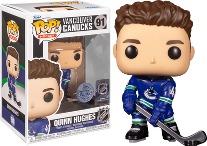 NHL: Vancouver - Quinn Hughes (Home) US Exclusive Pop! Vinyl [RS]